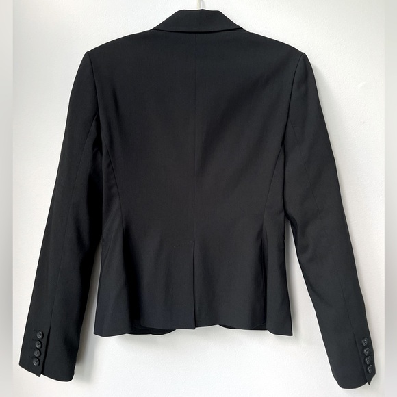 EUC Express Design Studio Two Button Blazer - Black - Size 8 - Picture 4 of 14